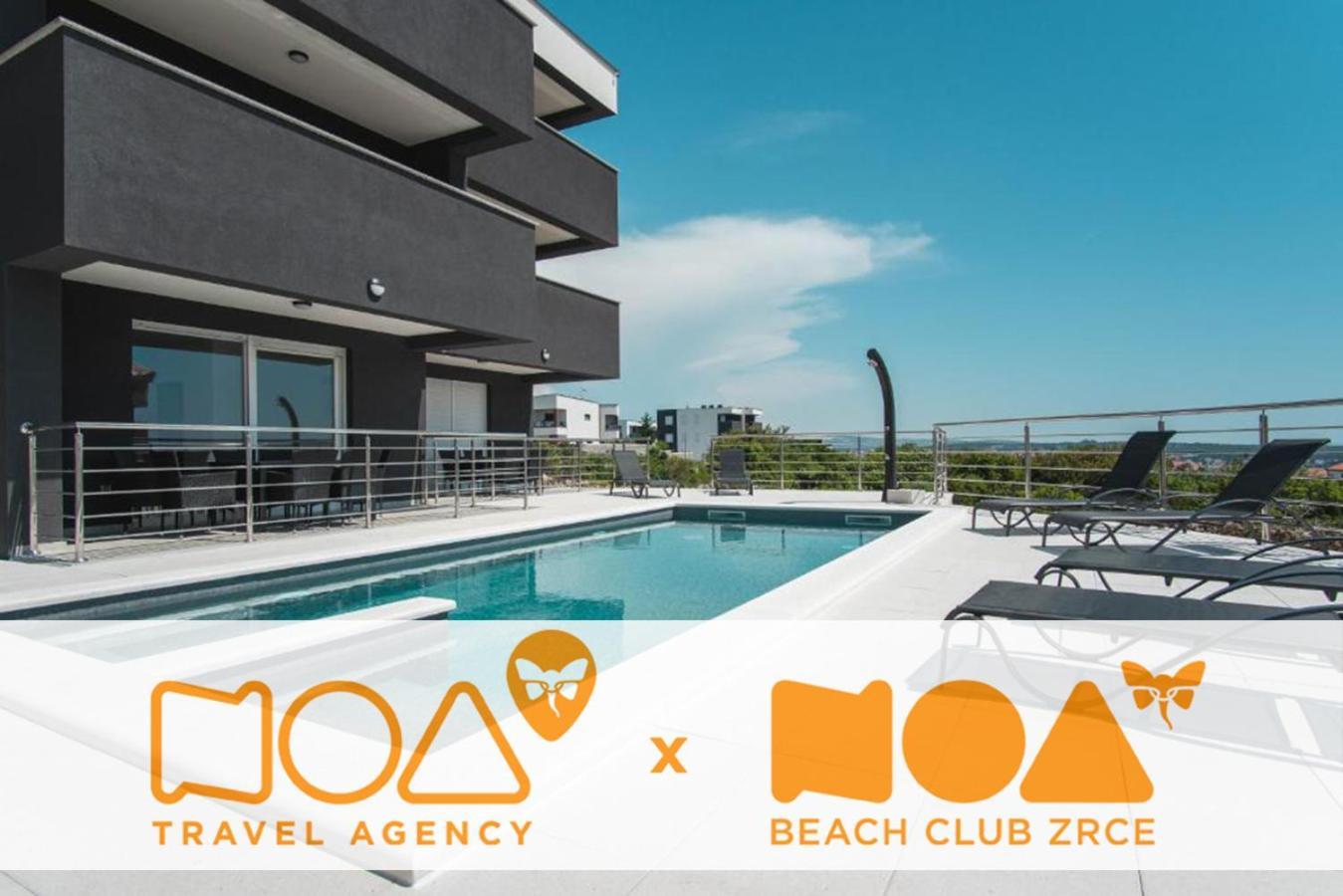 Noa East Residence Novalja Exterior foto